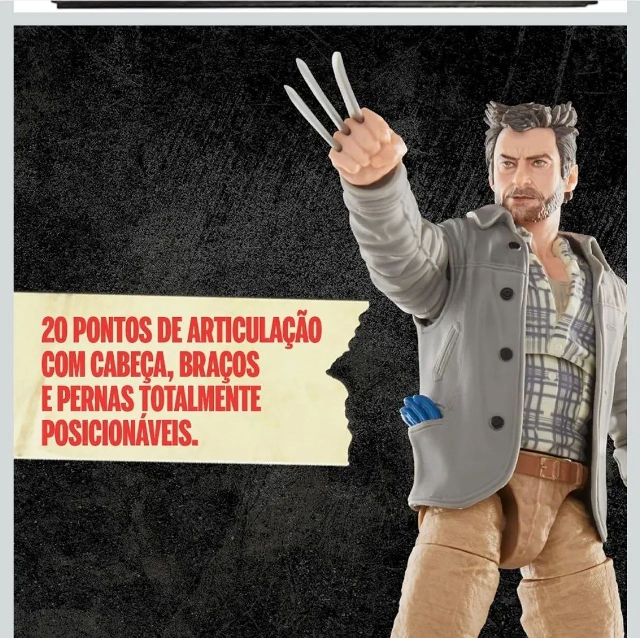 Boneco Marvel Legends Wolverine e Deadpool - Foto 2