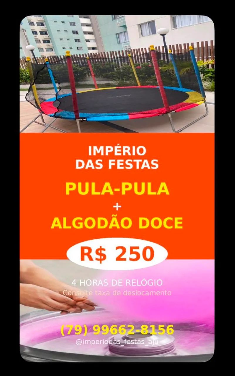 Locação de mesas cadeira pula pula algodão doce *35 - Foto 2
