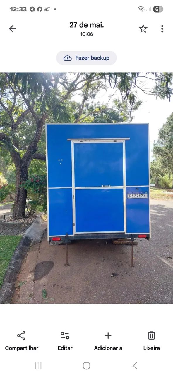 trailer montado para banho e tosa emplacado e licenciado 35.000  - Foto 2