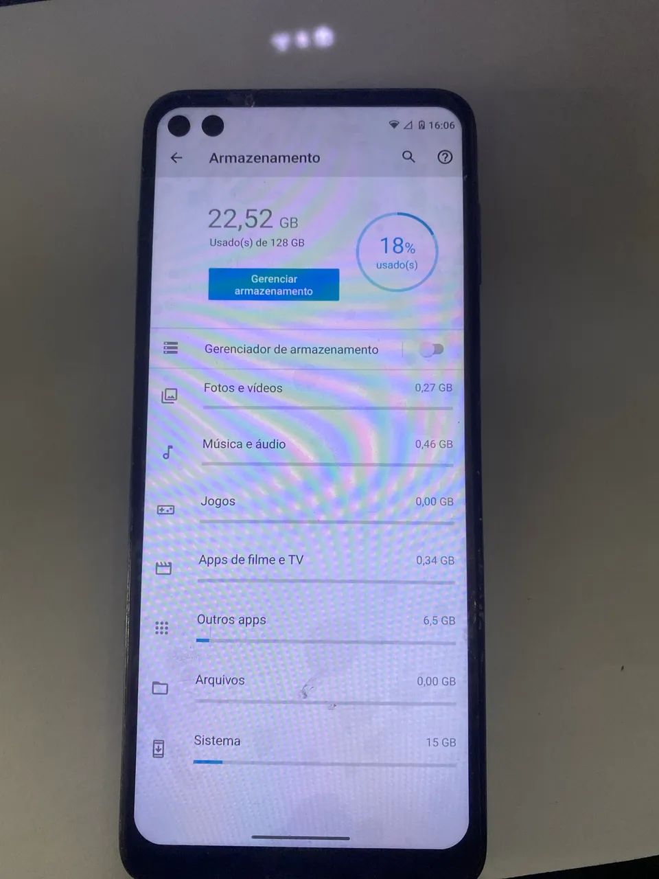 CELULAR MOTOROLA MOTO G 5G PLUS - 128GB - Foto 3