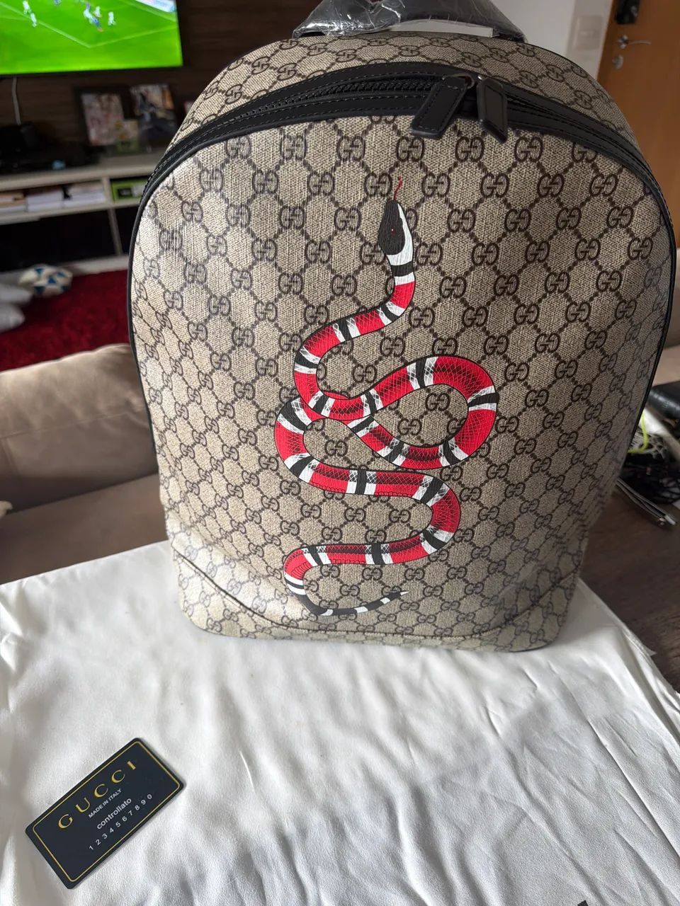 Mochila gucci cobra 