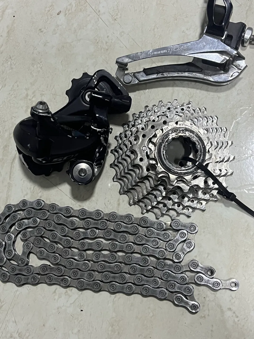 Sti Shimano Tiagra 2x 4700 Esquerdo - Acessórios de Ciclismo