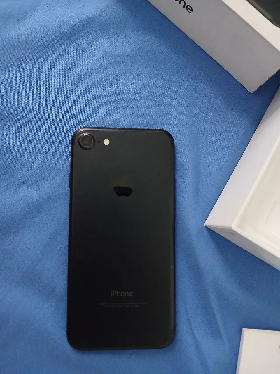 Iphone 7 preto 300,00 rrais bom estado  - Foto 2