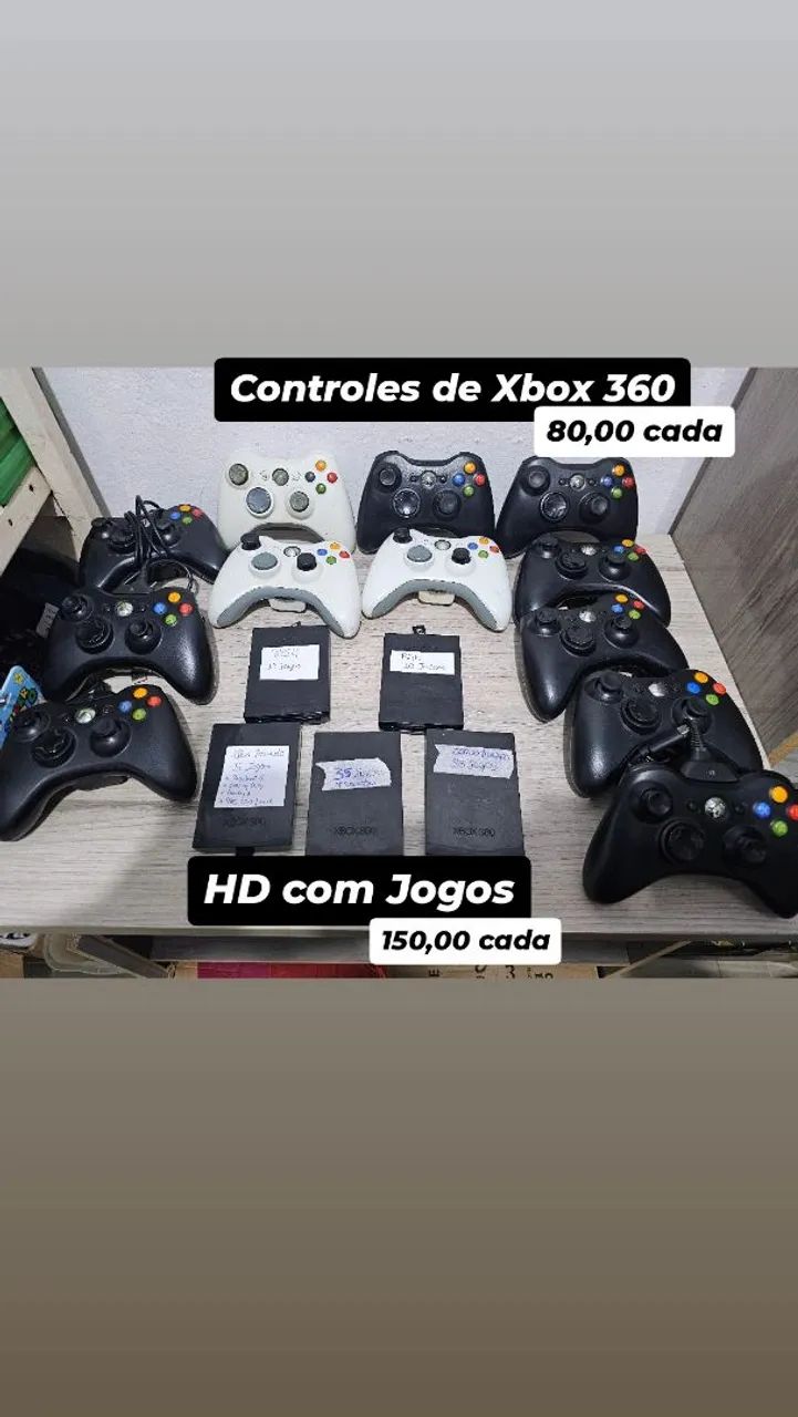 Controle de Xbox 360 e HD - Foto 2