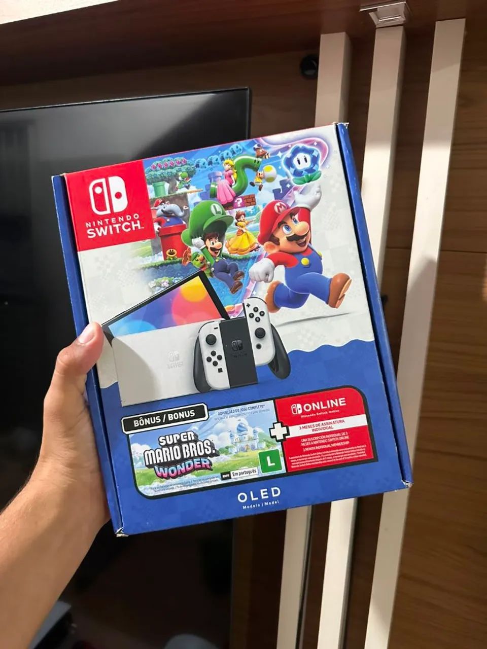 Nintendo Switch OLED lacrado