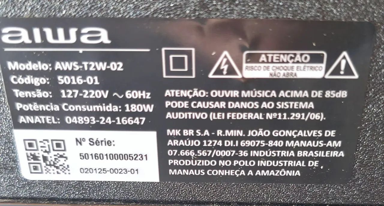 Caixa de Som AIWA - Foto 5