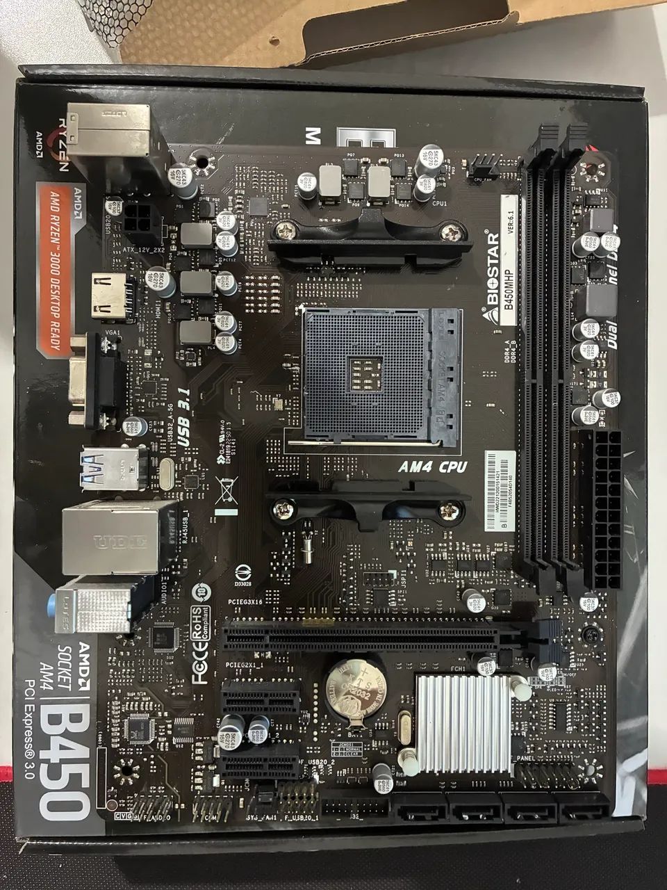 Placa biostar b450m - Foto 2