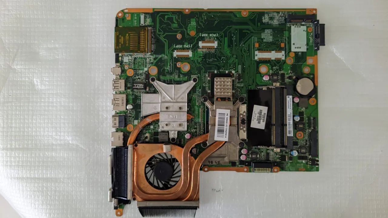 Placa Mãe e processador I7 do notebook HP Pavilion DV6 2190 US.