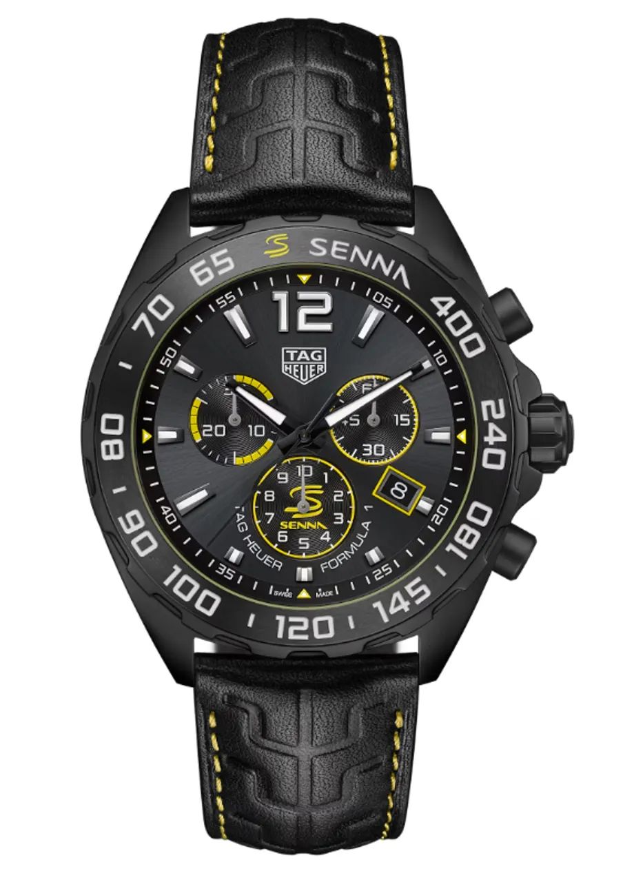 TAG Heuer Formula 1 Chronograph x Senna com caixa - Foto 4