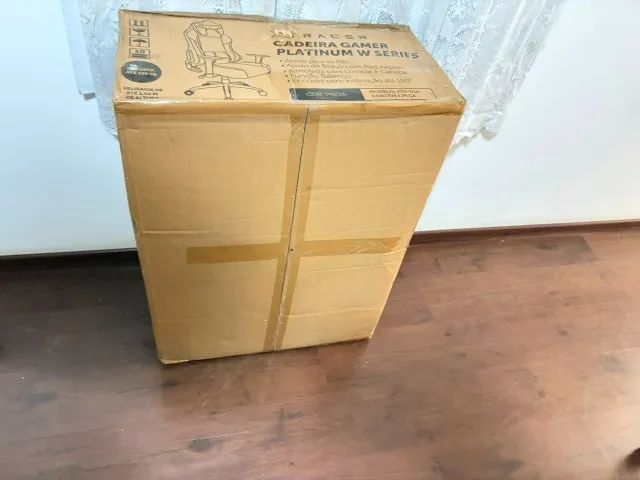 Cadeira Gamer e Escritório XT Racer Platinum W Preta Original - Nova - Foto 7