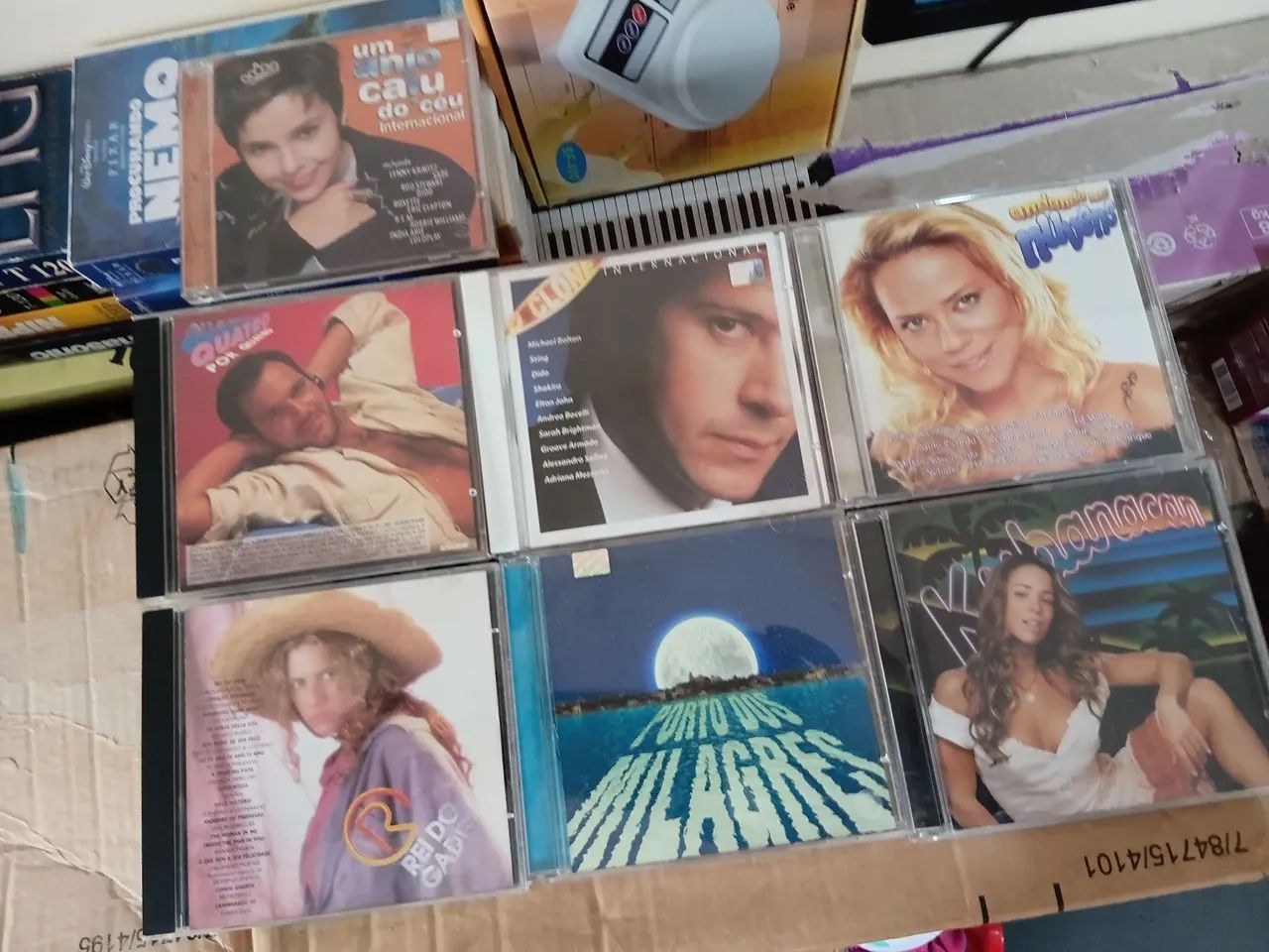 Lote com 13 cds de novelas