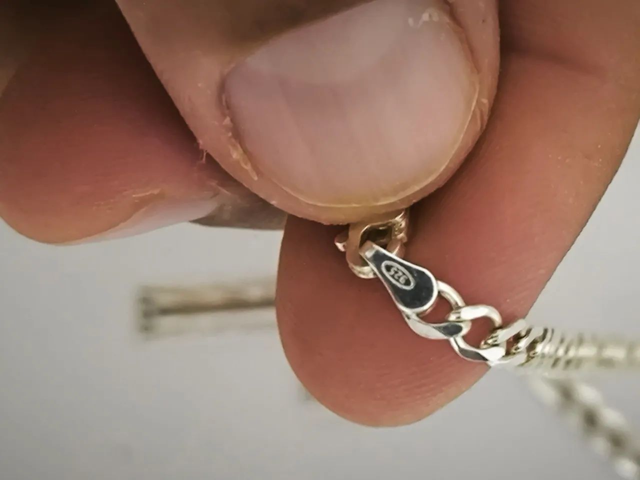 Corrente de prata 925 com crucifixo - Foto 4