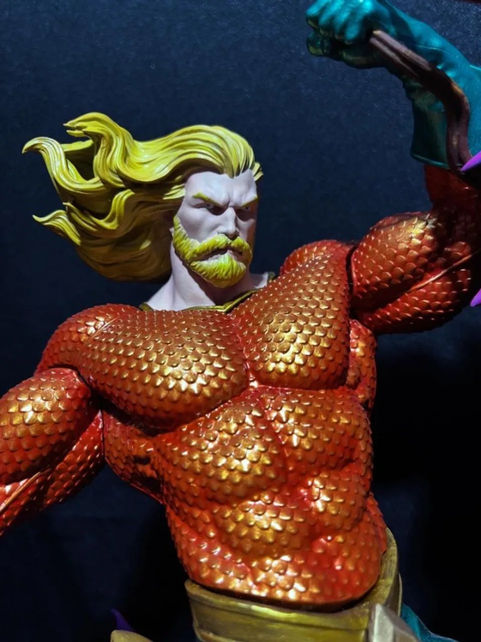 Aquaman - DC - Impressão 3d em resina.  - Foto 5