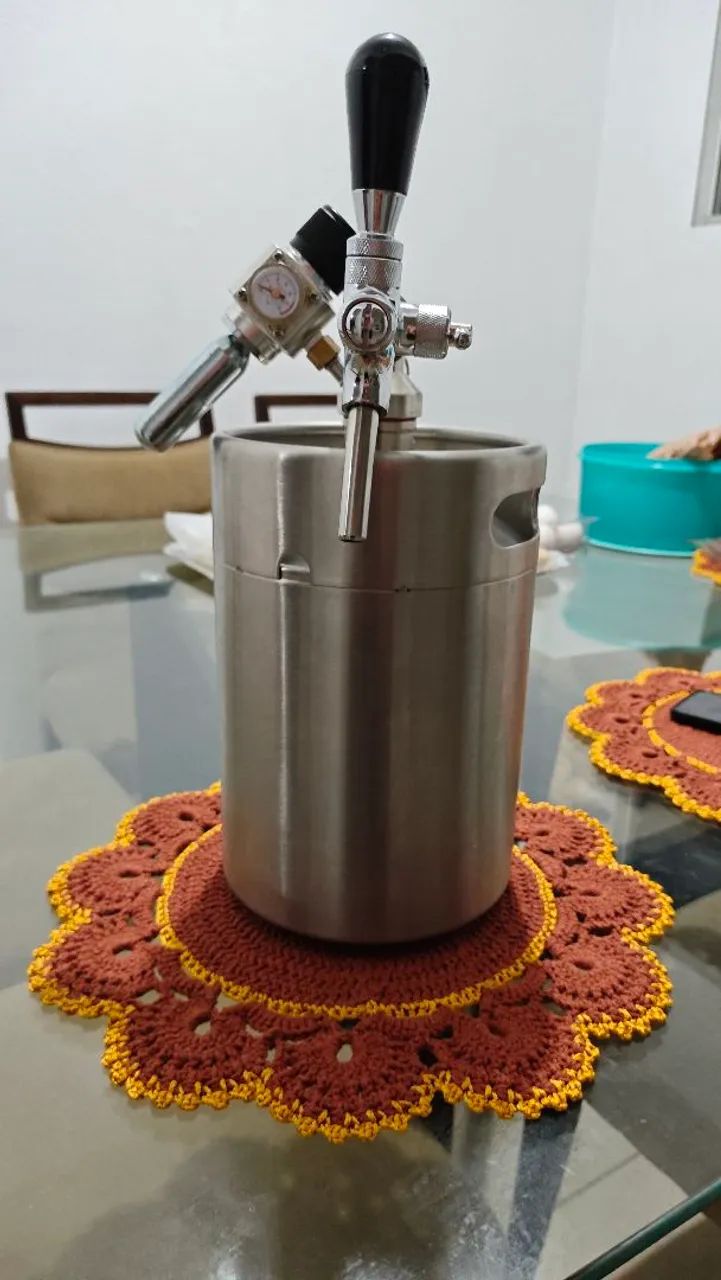 Chopeira inox com torneira Italiana  - Foto 2