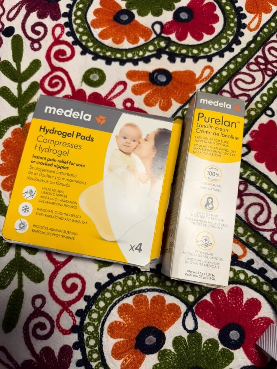 Medela Lanolin Cream e Hydrogel Pads