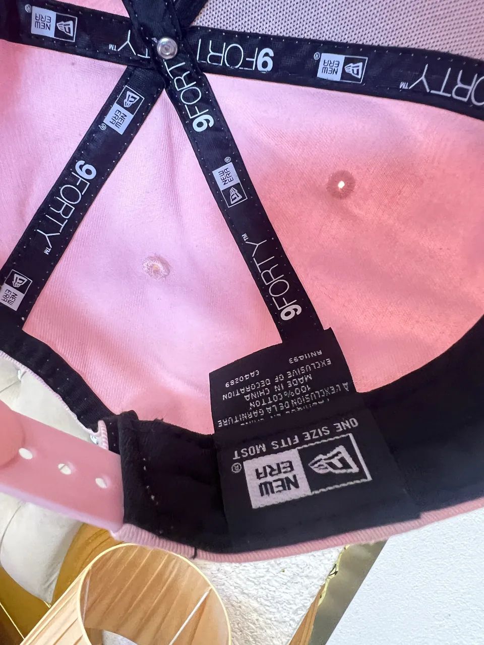 Boné rosa claro New Era - Foto 3