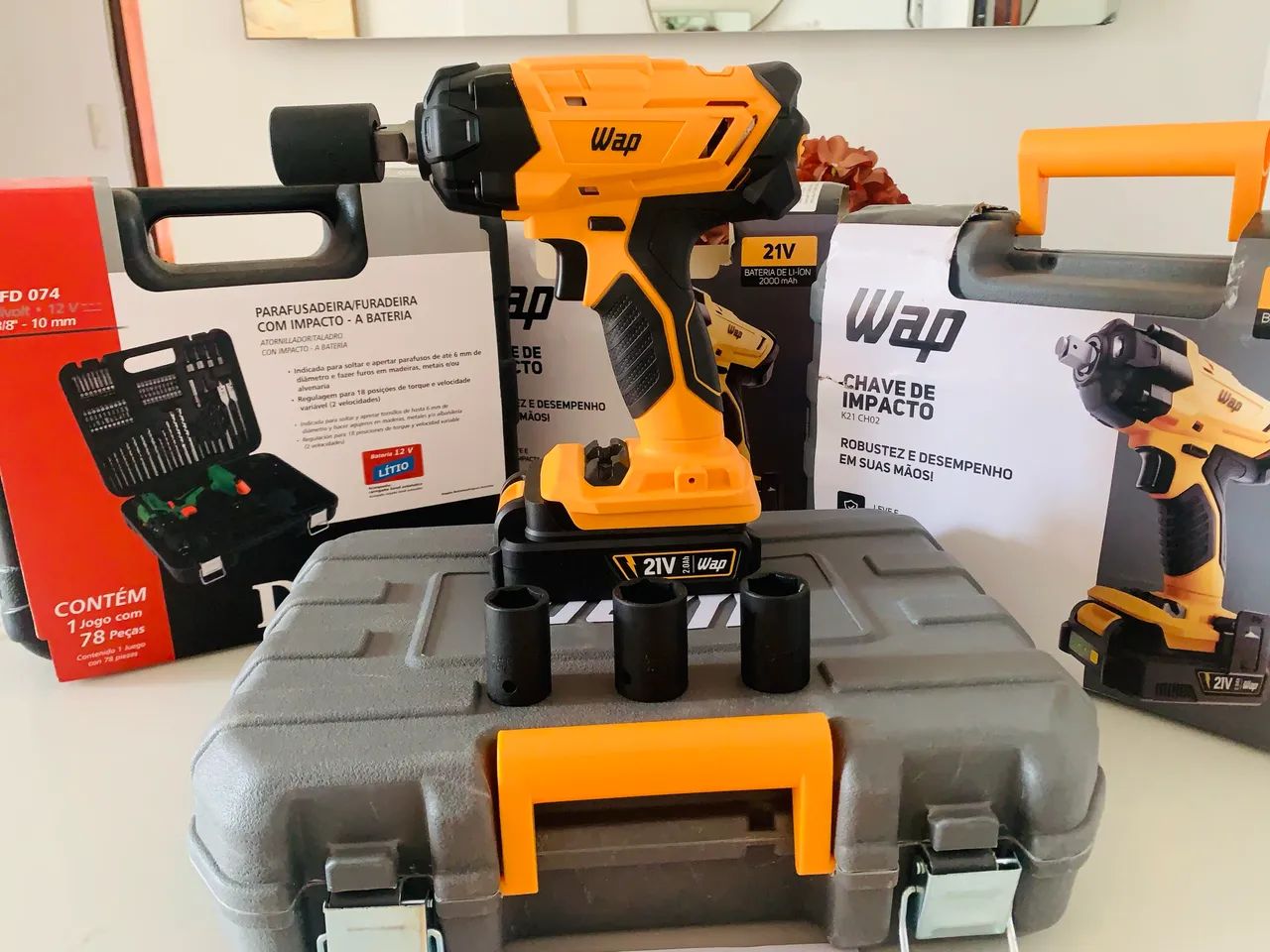Chave impacto K21-CH02 WAP 350NM.
