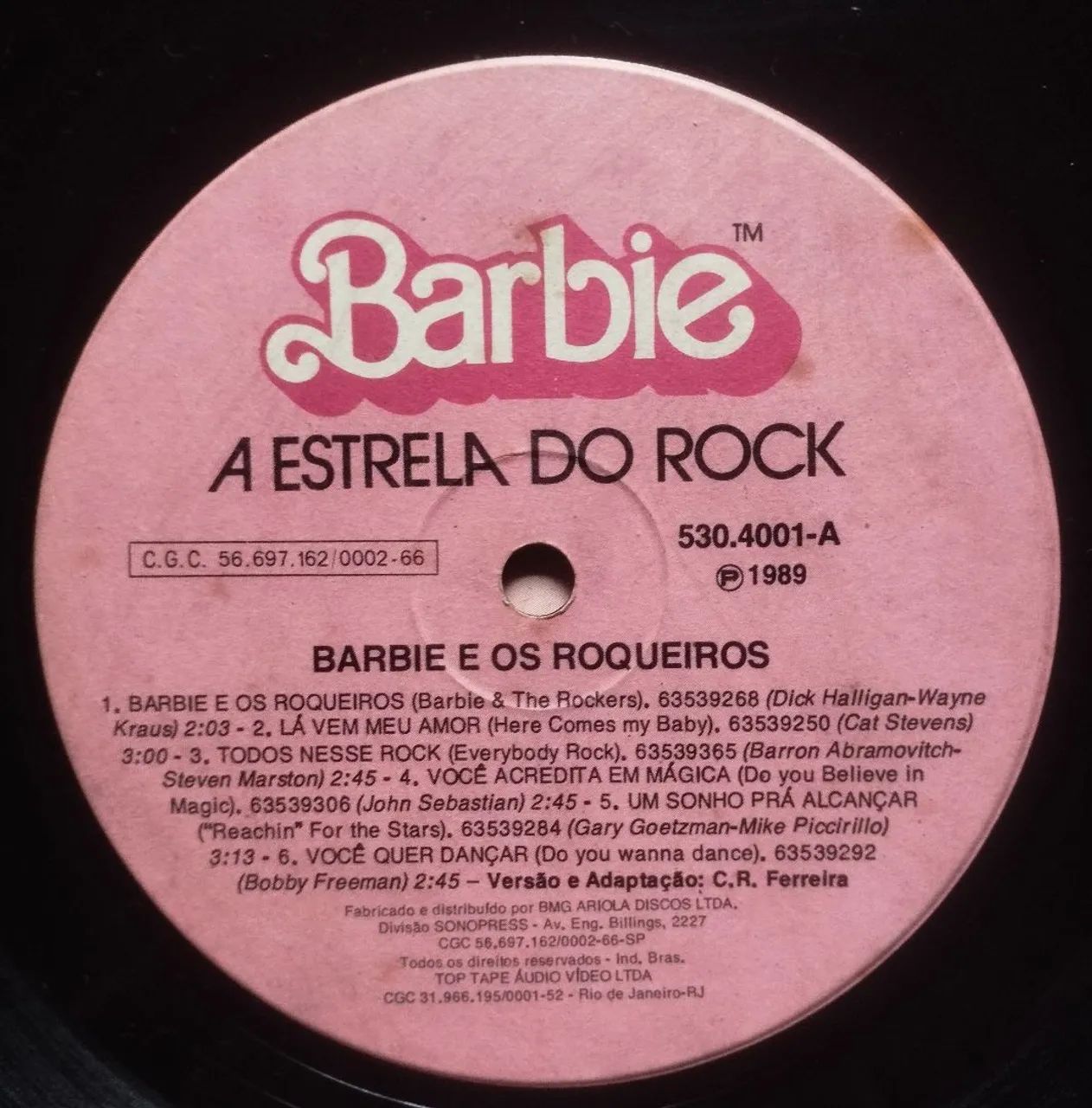 LP Barbie - A estrela do rock 1989 - Foto 4
