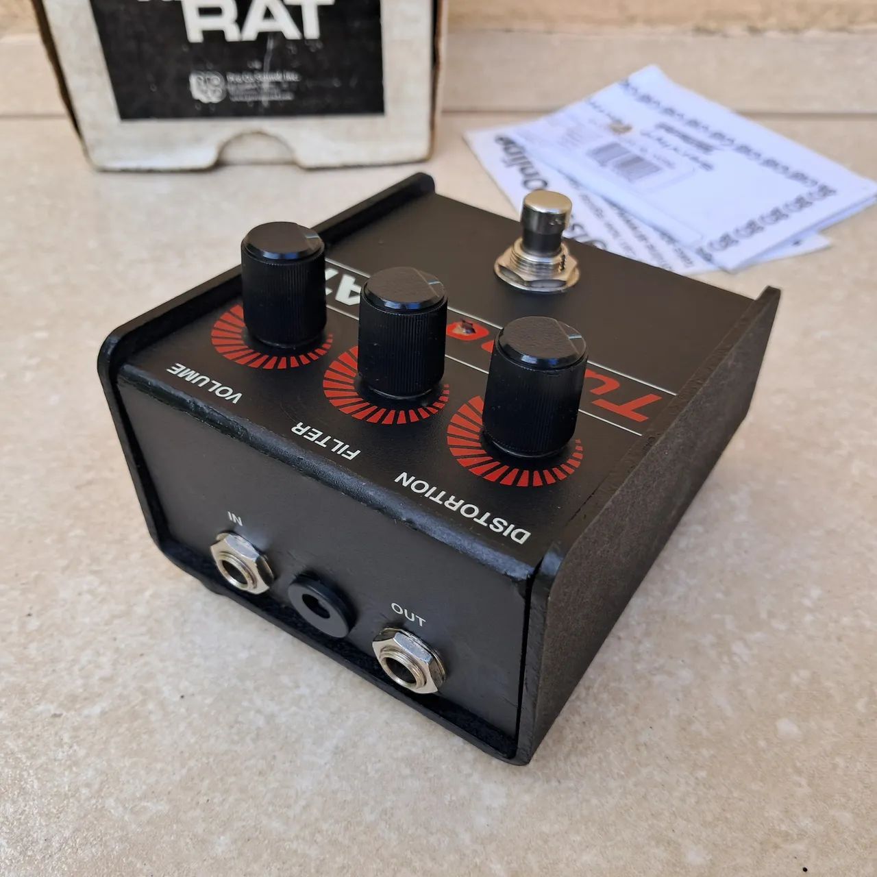 Pedal ProCo Turbo Rat para Guitarra - Instrumentos musicais
