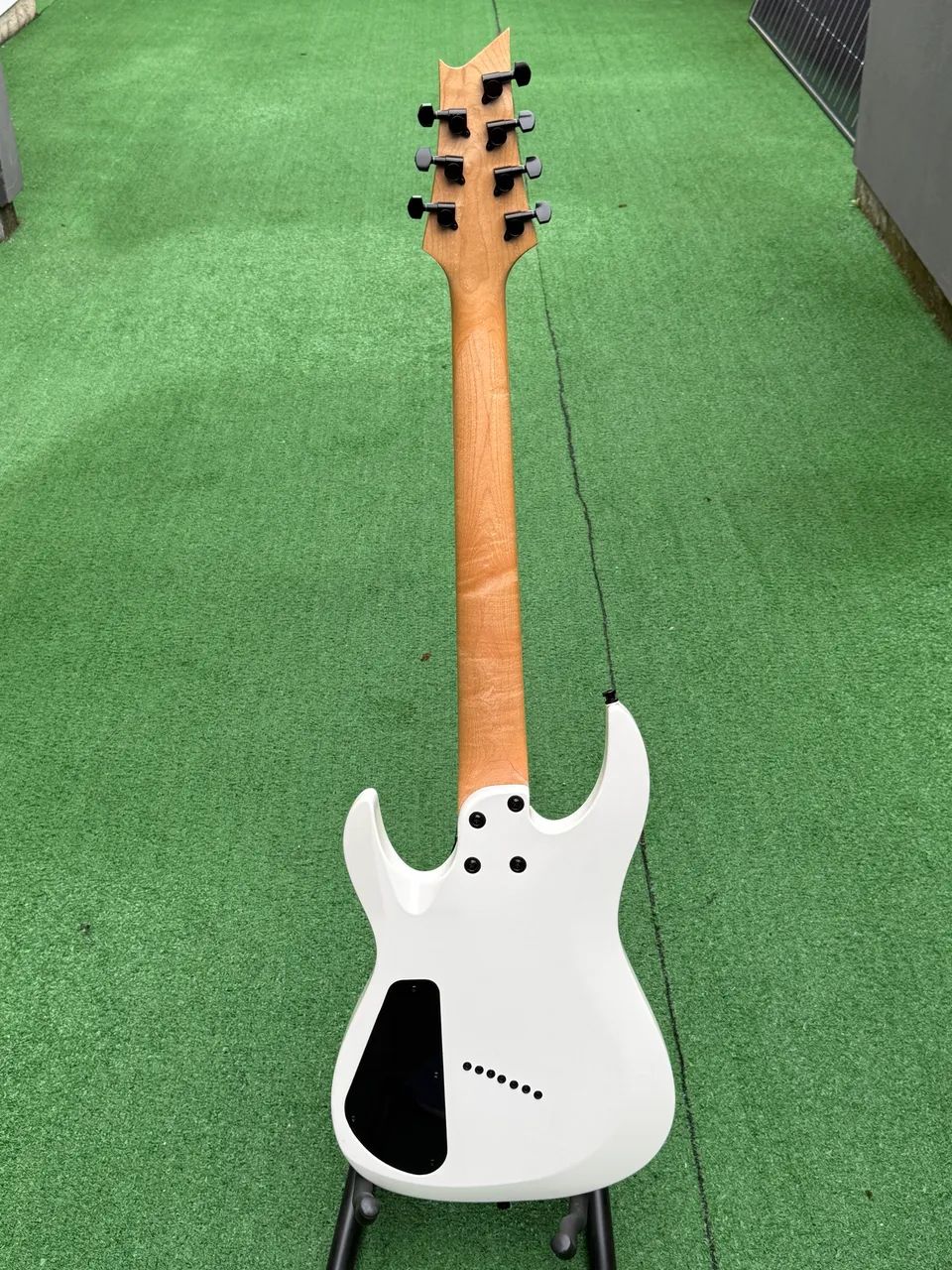 Guitarra 7 Cordas Harley Benton R-457MN WH MultiScale - Foto 4
