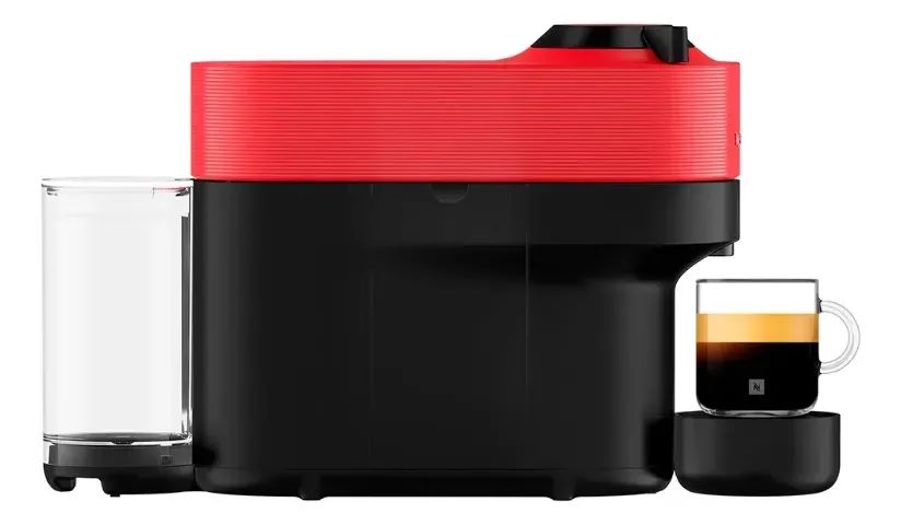 Máquina de café Vertuo Pop Vemelha 110V - Nespresso - Foto 2