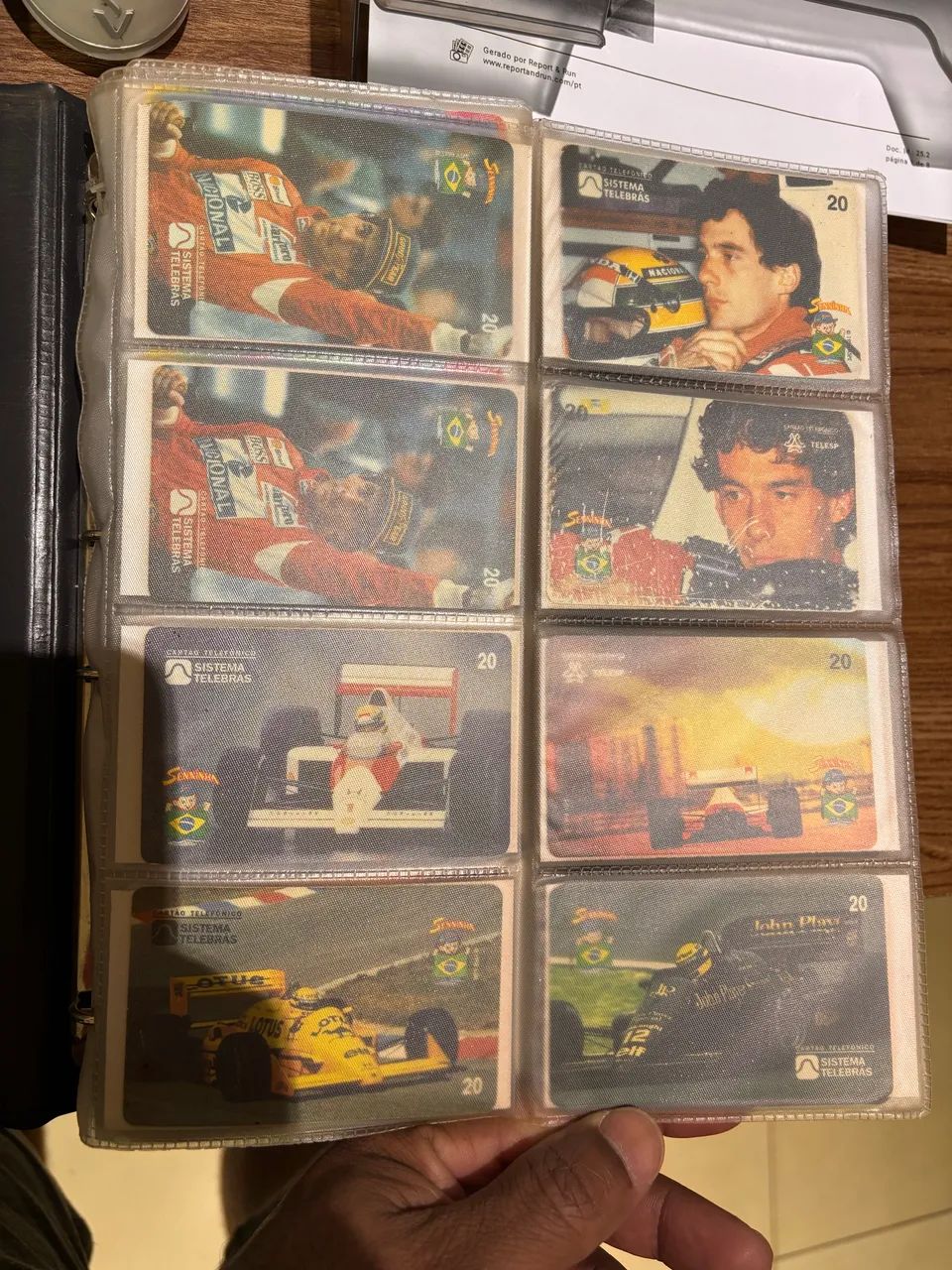 Coleção Cartões telefônicos antigos