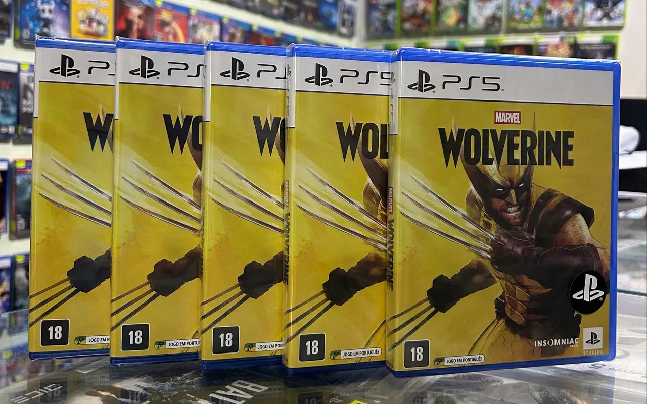 Marvel Wolverine PS5 Novo Lacrado 