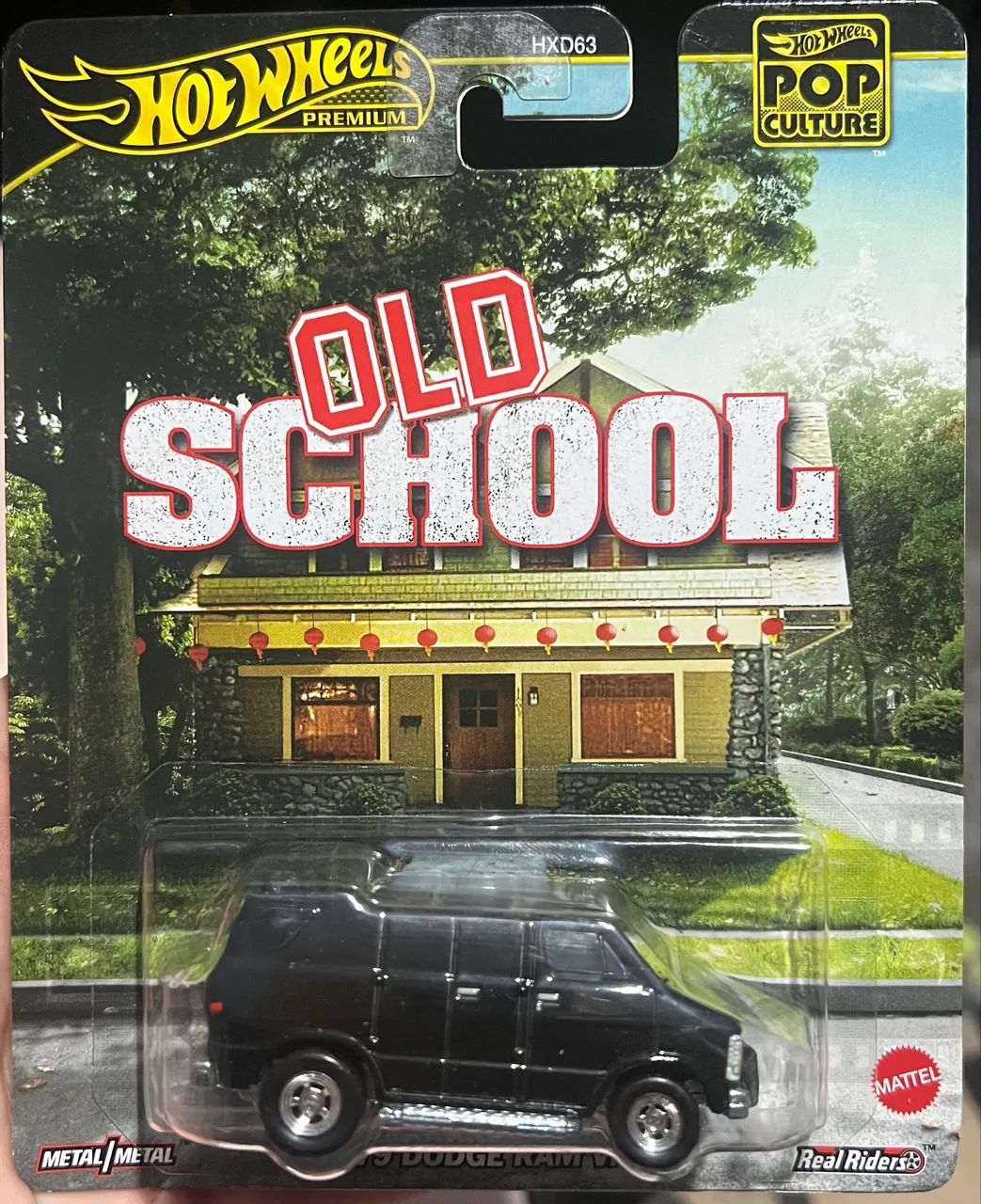 Hot Wheels 1979 Dodge RAM Van POP Culture Premium Old School