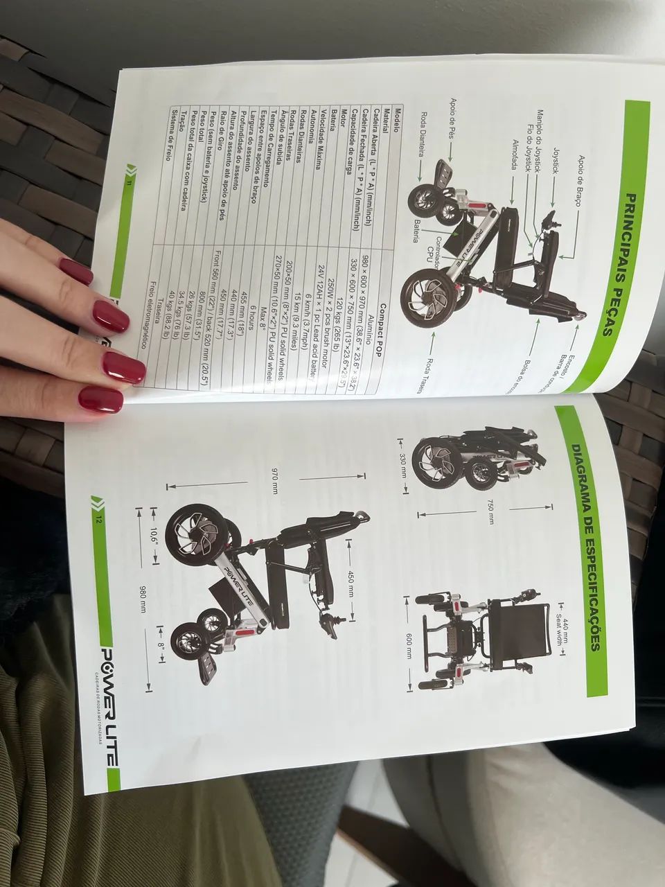 Cadeira de Roda Motorizada  - Foto 4