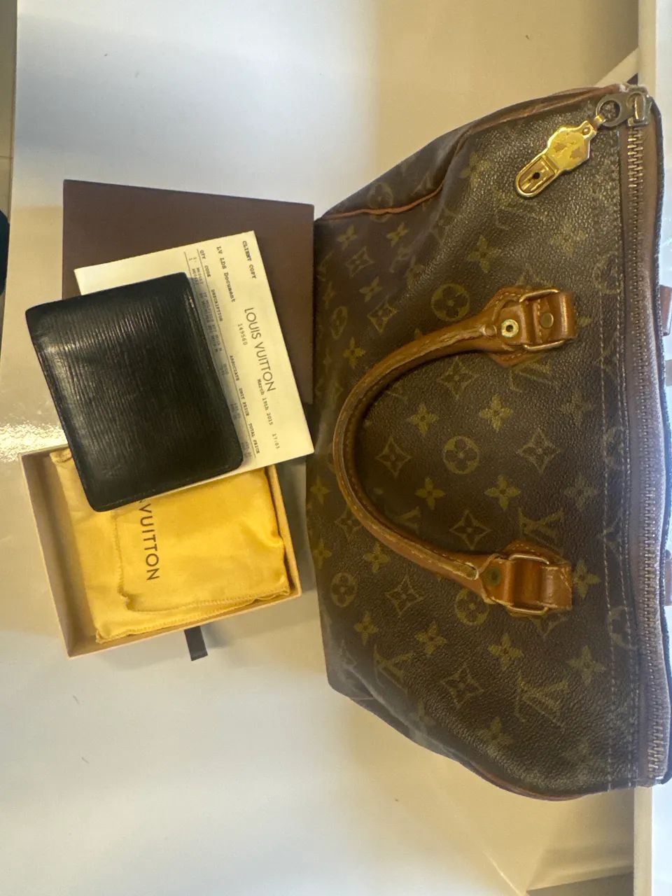 Bolsa e carteira Louis Vuitton  - Foto 2