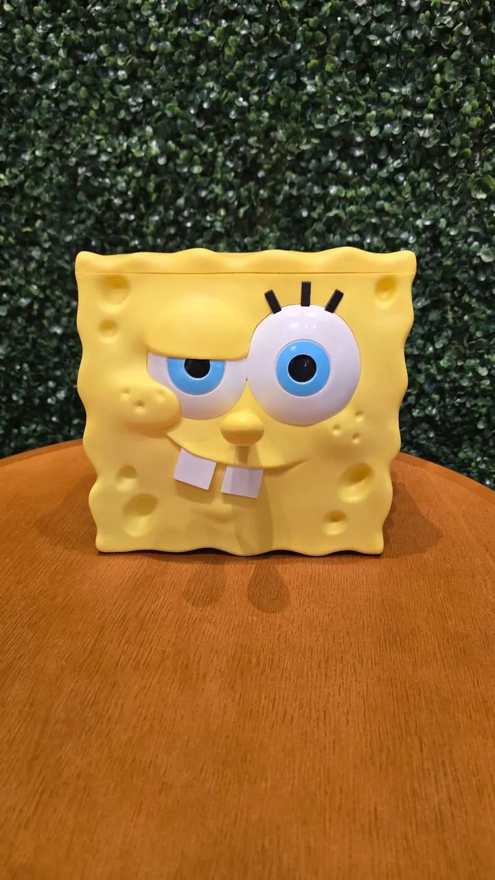 Balde pipoca Bob Esponja