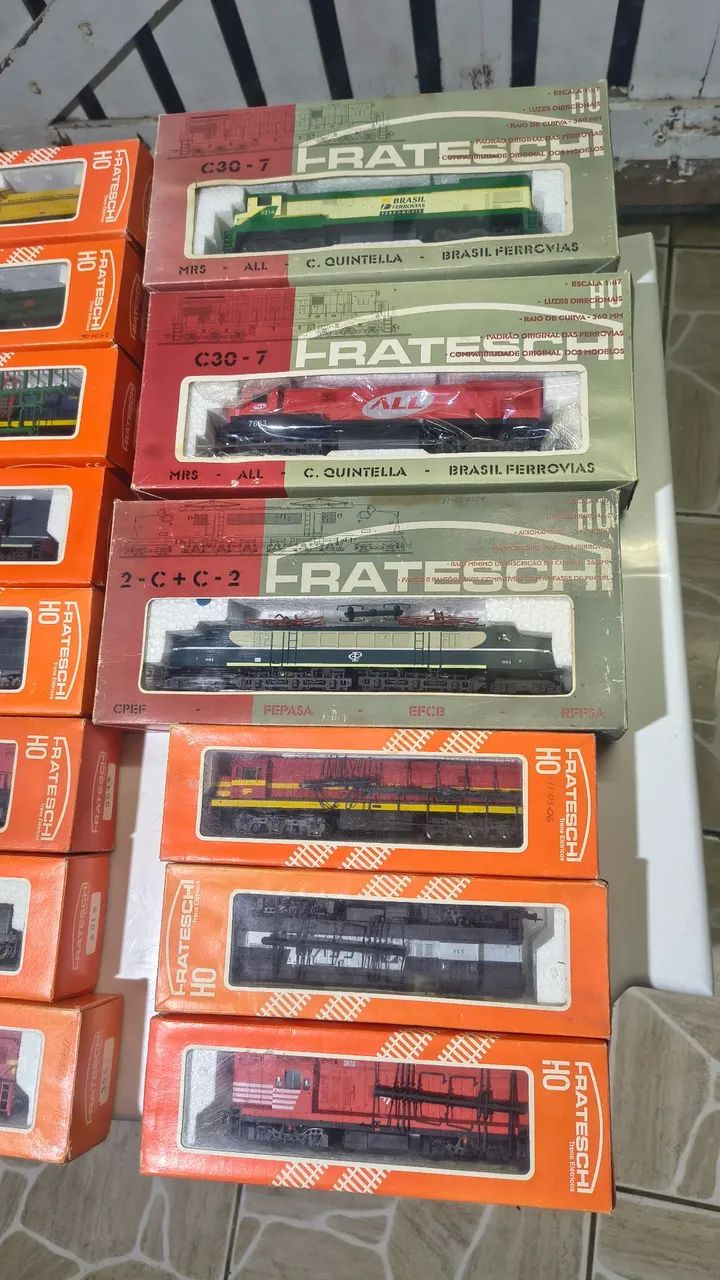 Acervo de trens raros HO