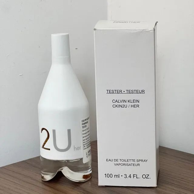 Perfume CKin2u Feminino 100ml - Calvin Klein - Original - Foto 2