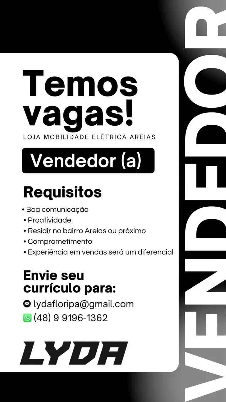 Vaga de emprego 