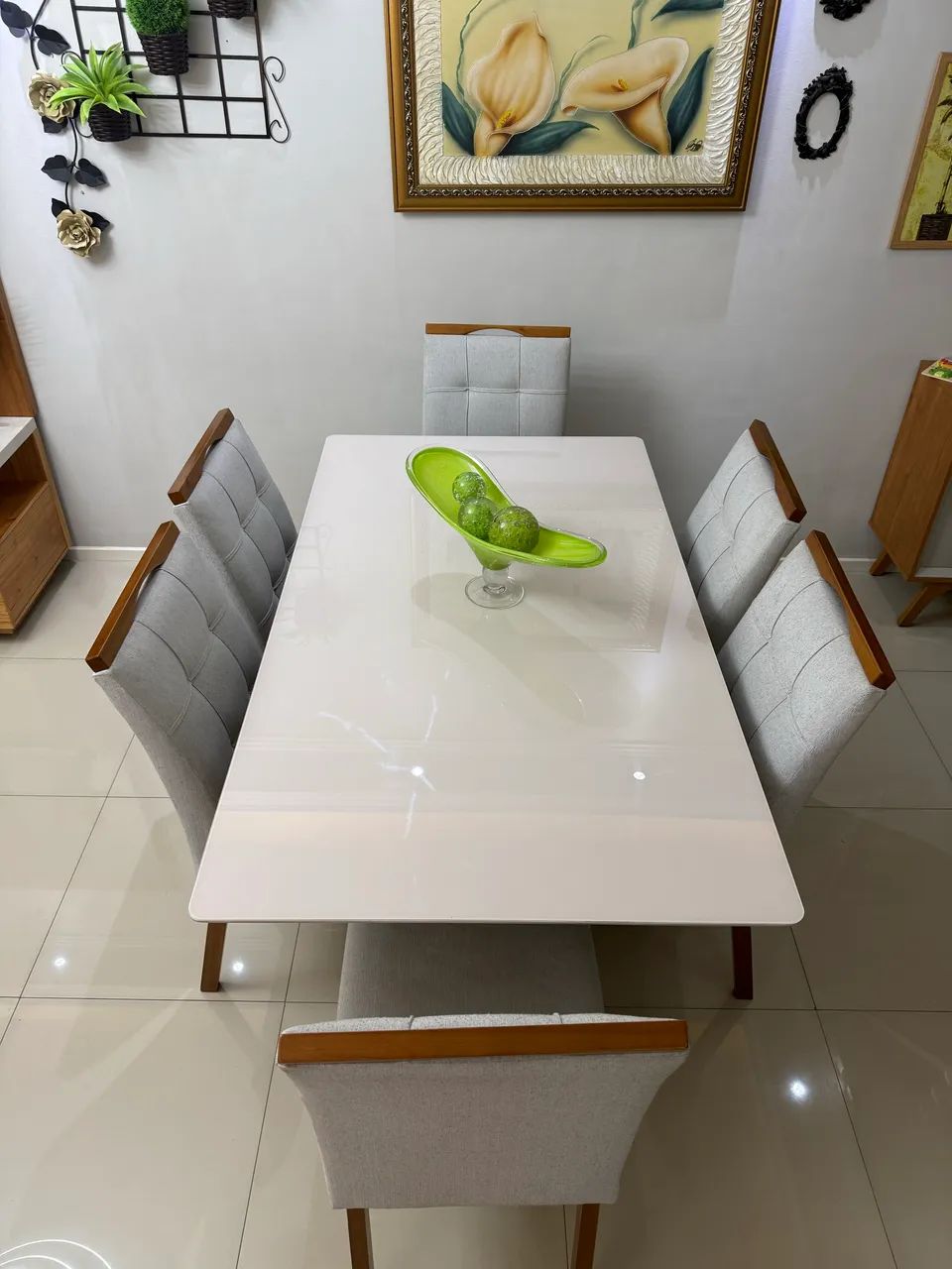 MESA COM 6 CADEIRAS  - Foto 4