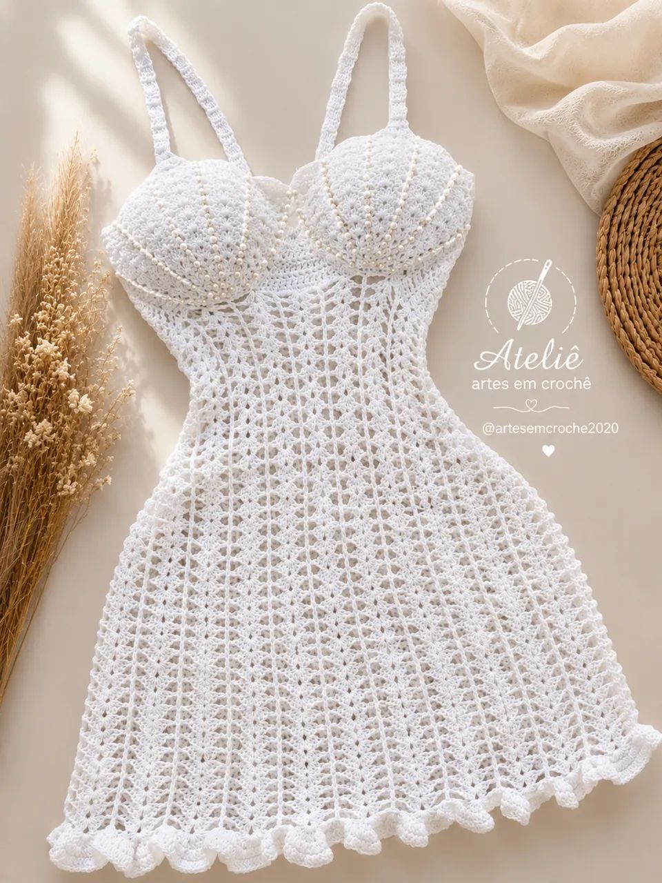 Vestidos em crochê elegantes  - Foto 2