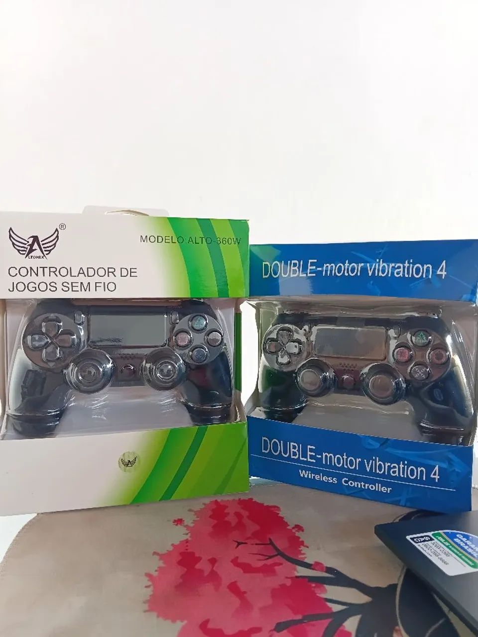 Controles Compatíveis com PS4, Xbox 360, PC, TV 