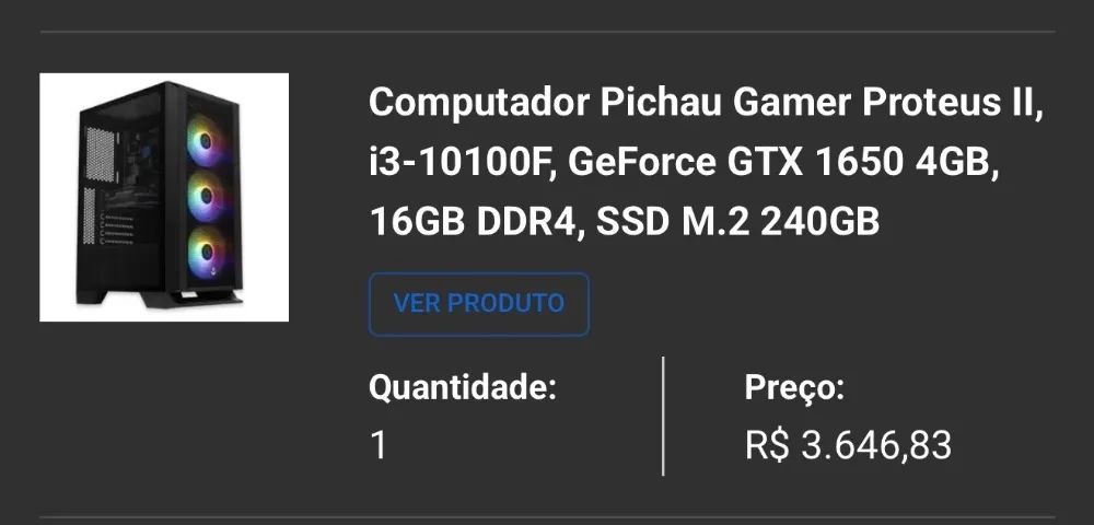 PC GAMER PICHAU - Foto 4