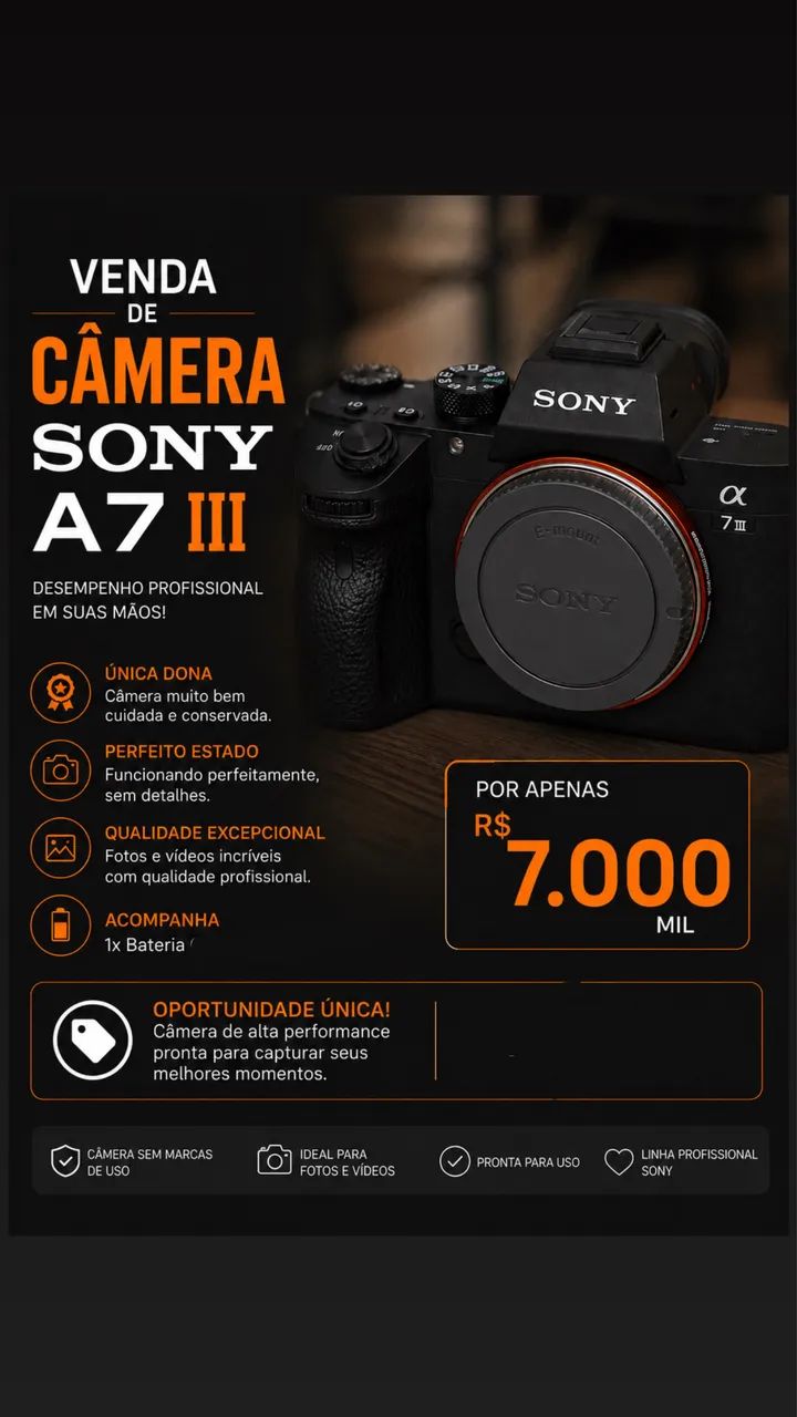 Câmera A7III