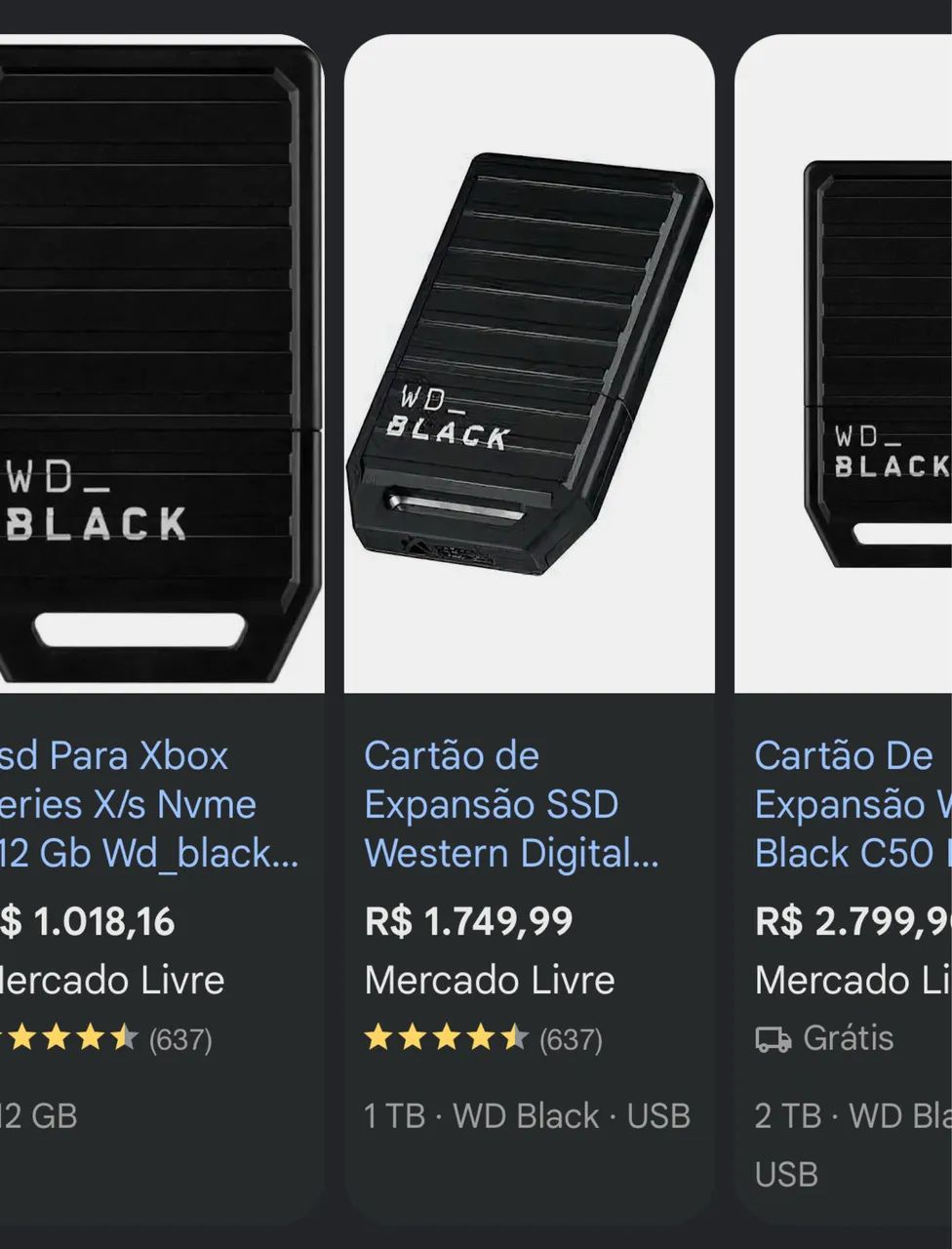 SSD XBOX WD BLACK - Foto 2