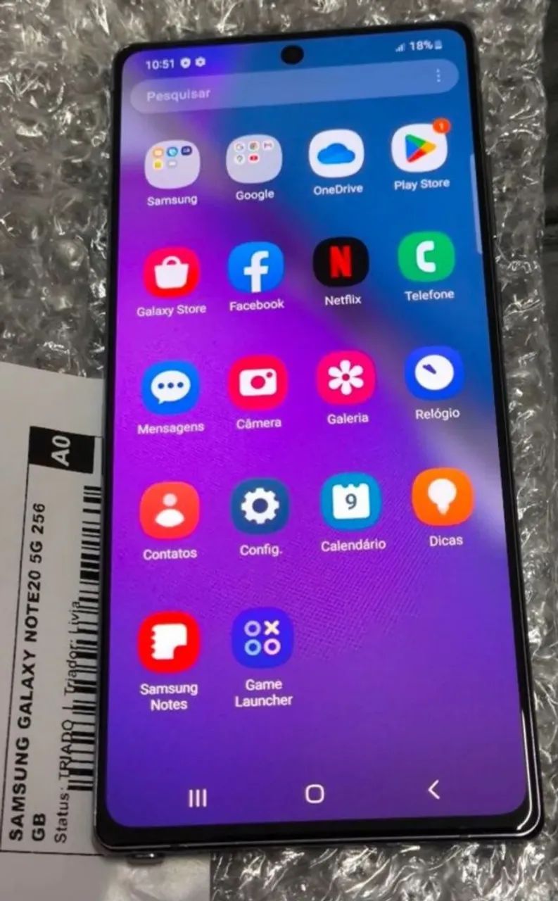 Samsung note 20 5g 