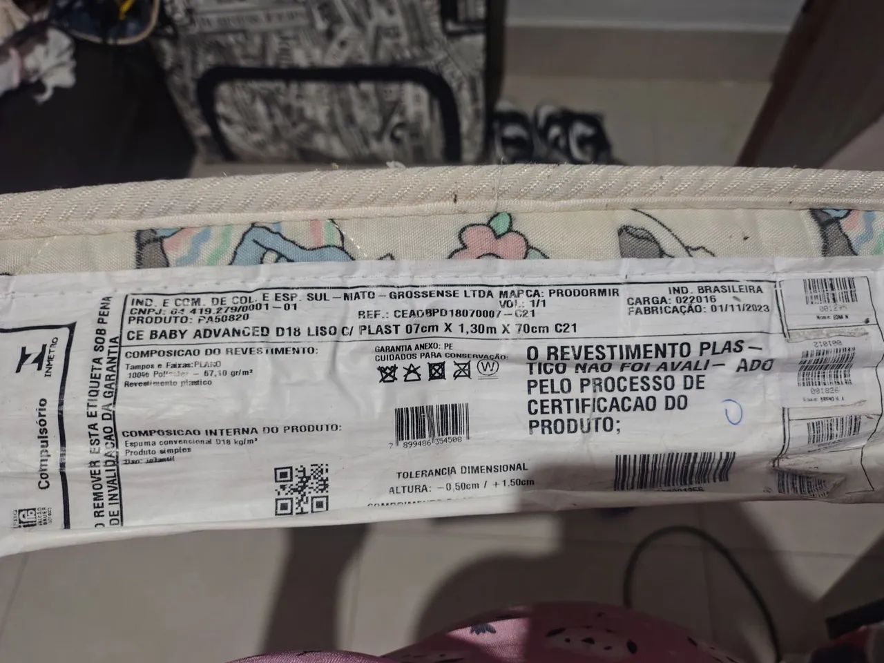 Vendo Colchão de Berço  - Foto 2