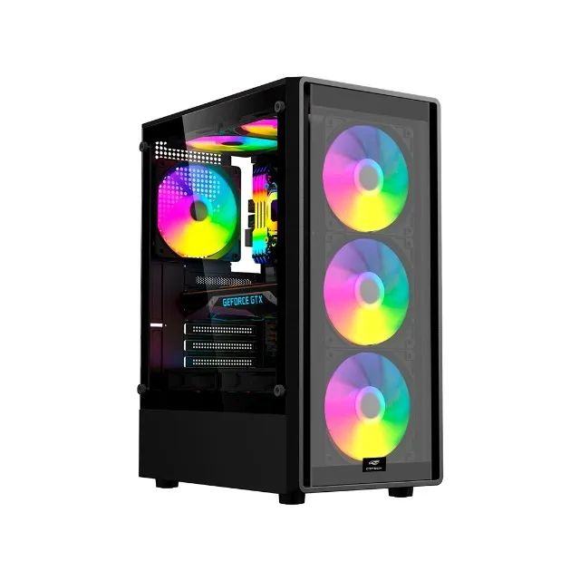 ? GABINETE GAMER C3TECH MT-G140BK ? - Foto 3