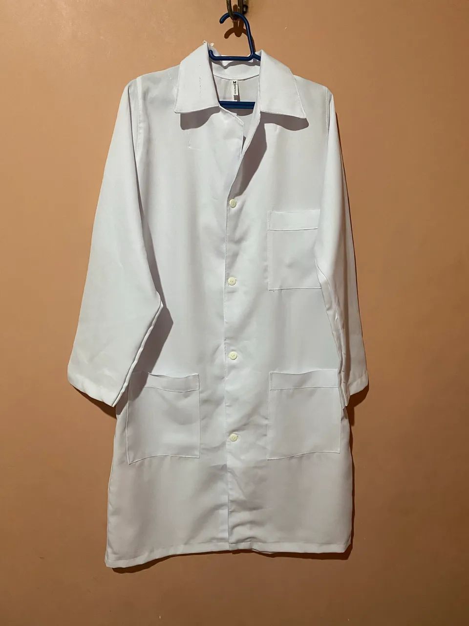 Jaleco Branco Masculino Oxford Tamanho M