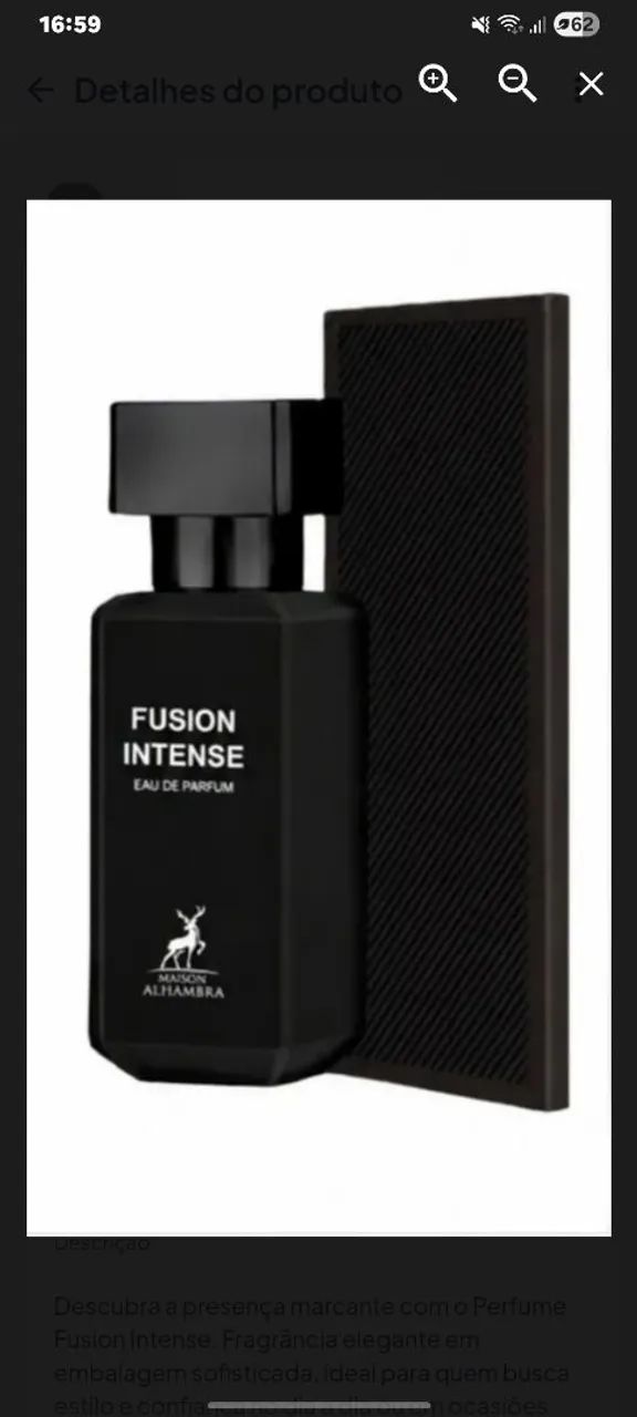 Perfume Fusion Intense 