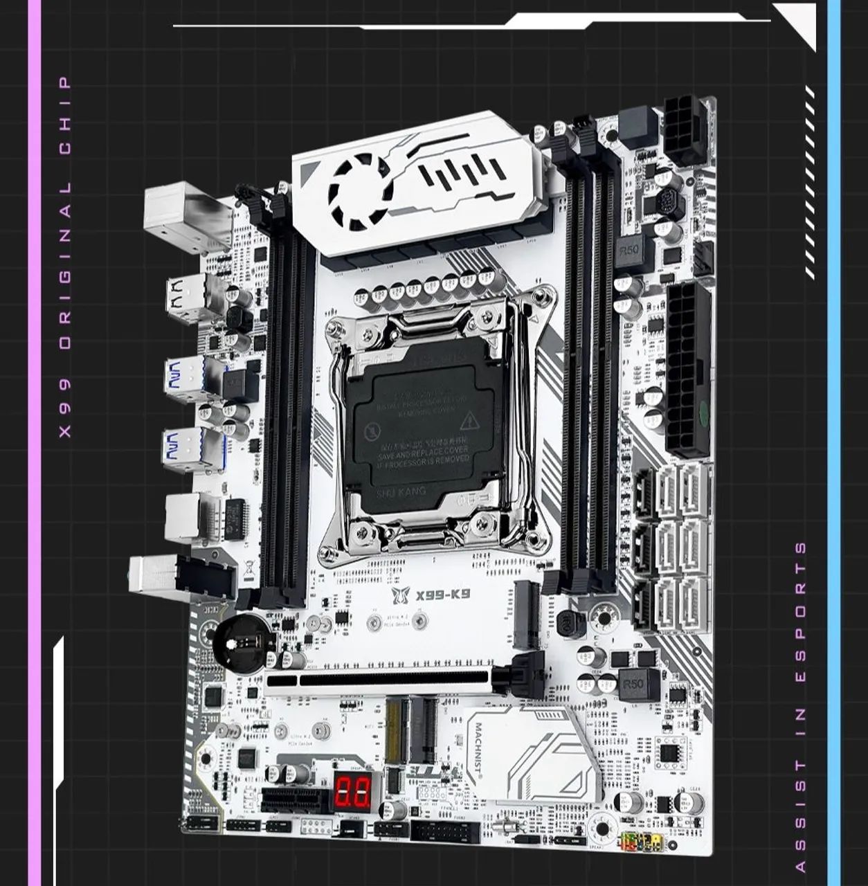 Placa Mãe X99 Machinist K9 DDR4 - Foto 6