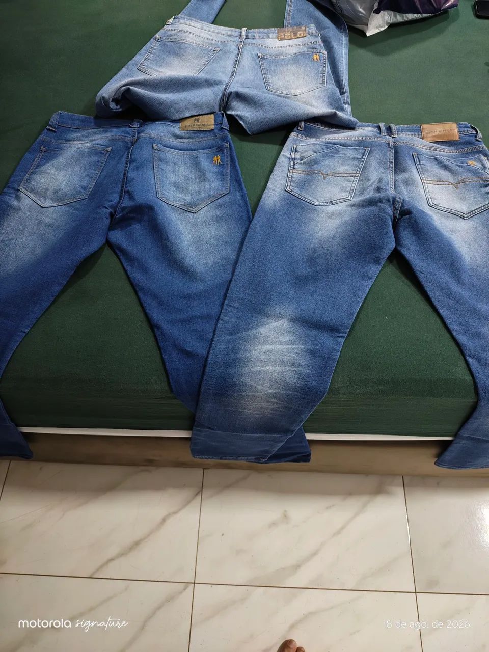Calça jeans masculina Polo Wear