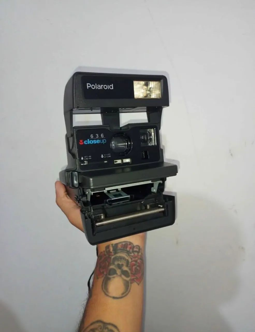 Câmera Polaroid 636 Closeup