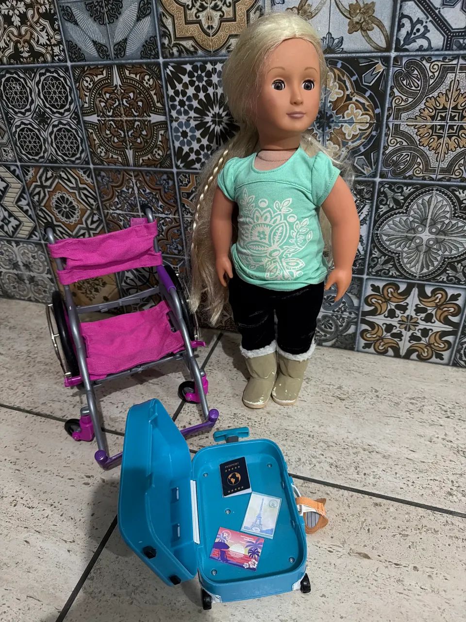 kit boneca our generation/ american girl - Foto 2