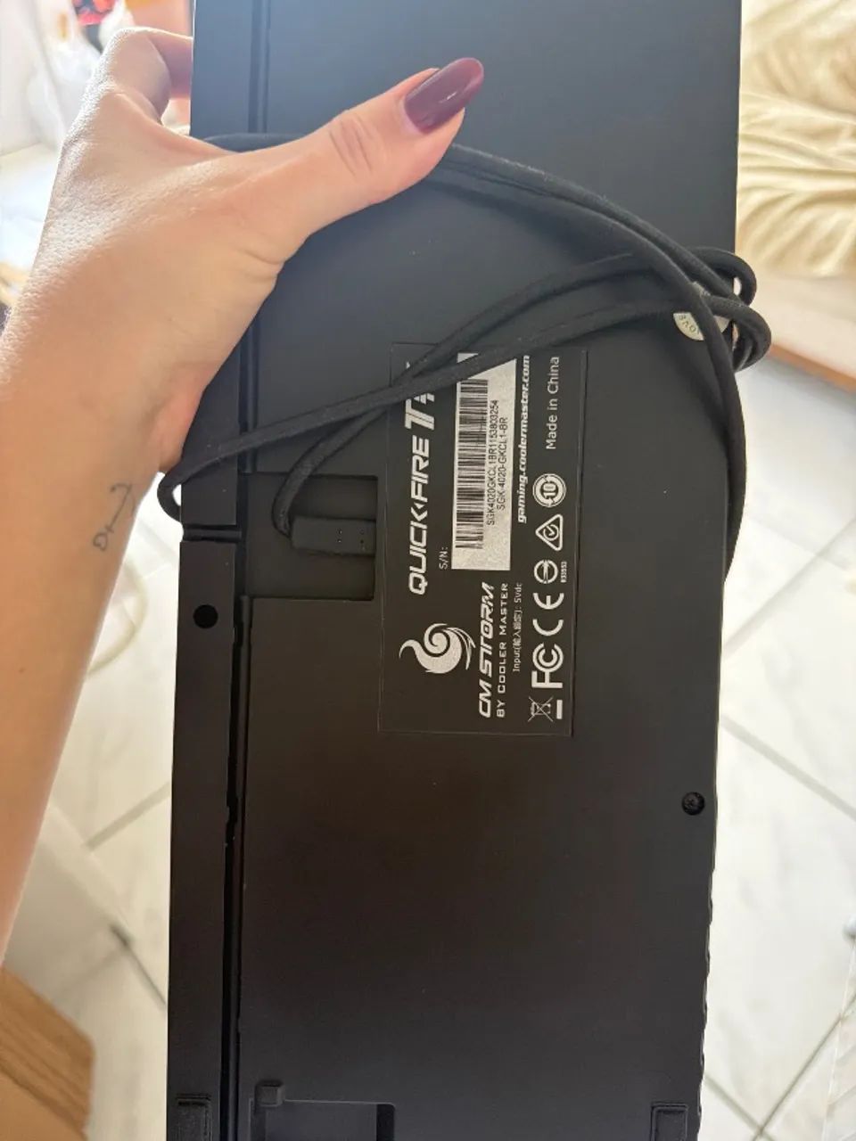Teclado gamer computador